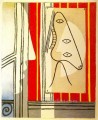 人物像とプロフィール 1928 年キュビズム パブロ・ピカソ